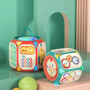 اسباب بازی هشت ضلعی هوش موزیکال Baby enlightenment octahedron_اسباب بازی